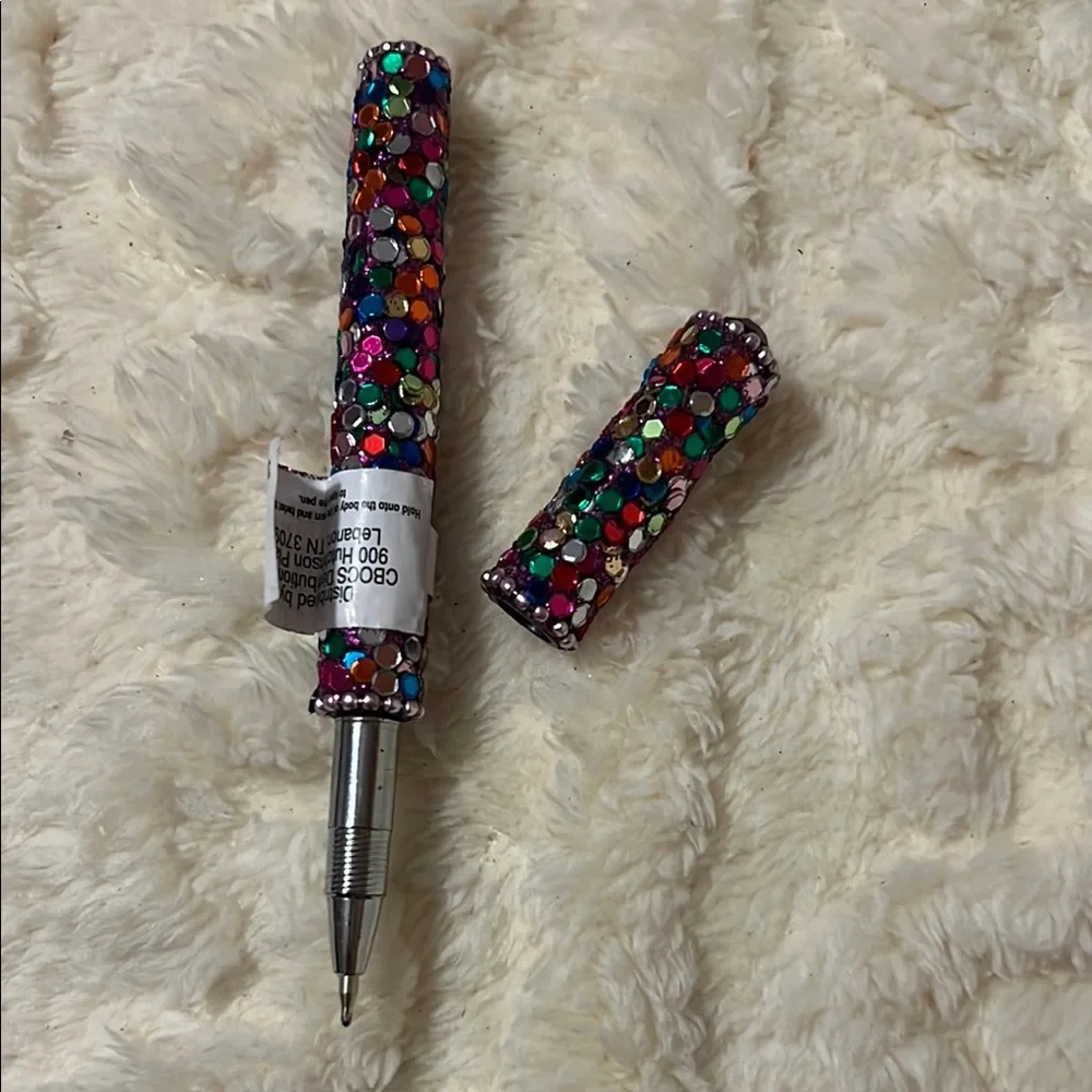 Colorful Rhinestone Pen - Picture 2 of 9